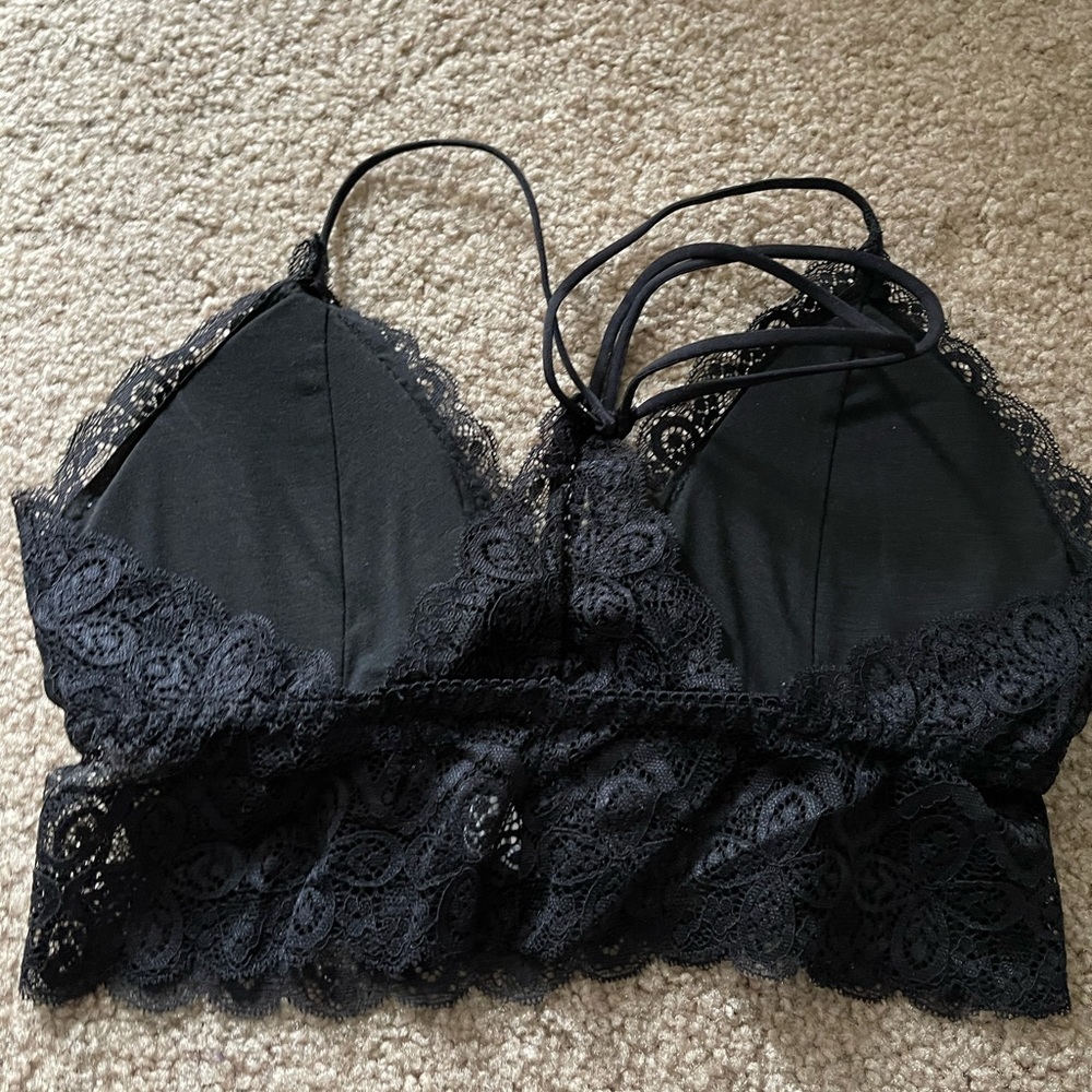SOLD Black Lace Bra